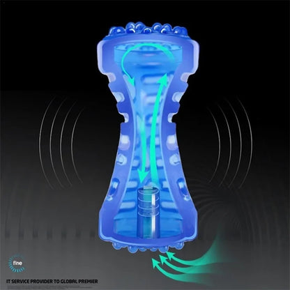 Bite-Resistant Toothbrush Bone Dog Toy