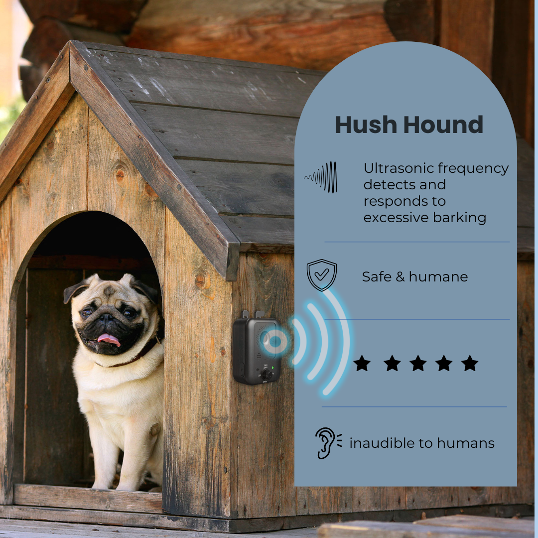Hush Hound - Ultrasonic Bark Control - FREE SHIPPING!!! While Stocks Last