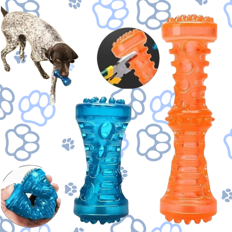 Bite-Resistant Toothbrush Bone Dog Toy