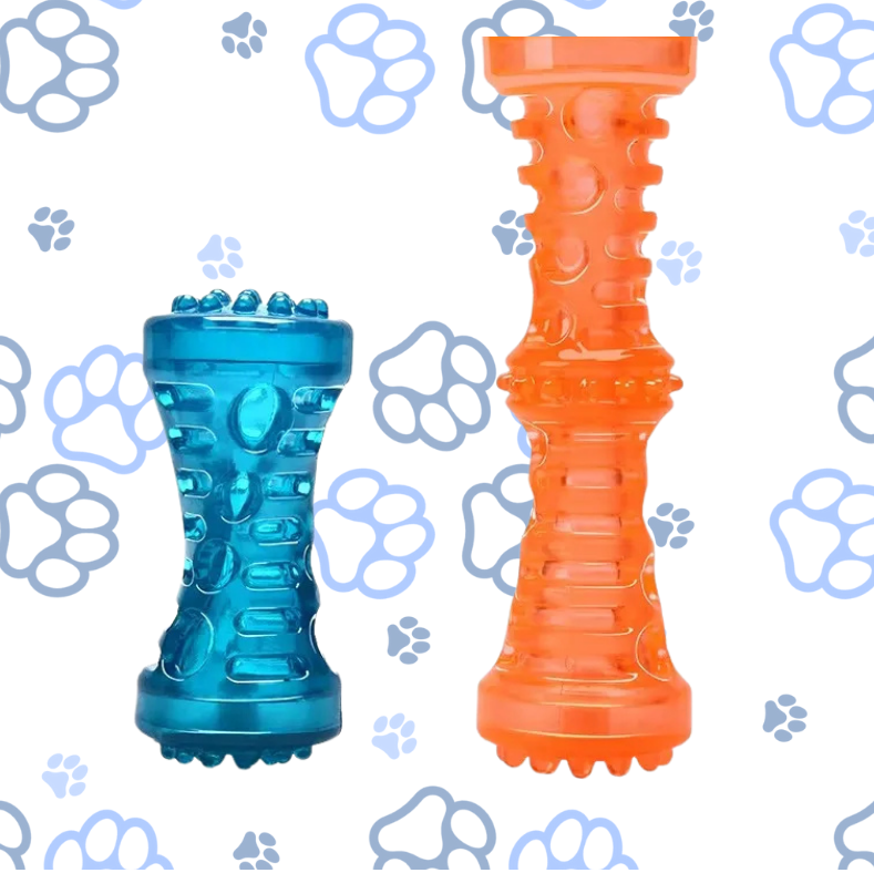 Bite-Resistant Toothbrush Bone Dog Toy
